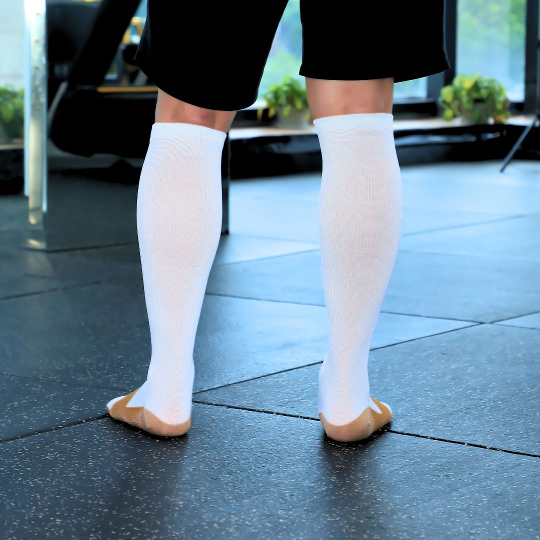 Copper Compression Socks Black