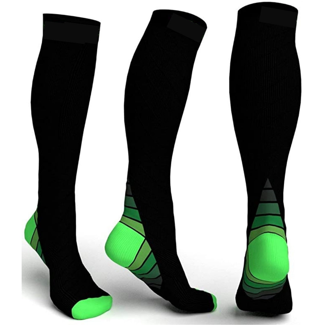 Physix Compression Socks Green
