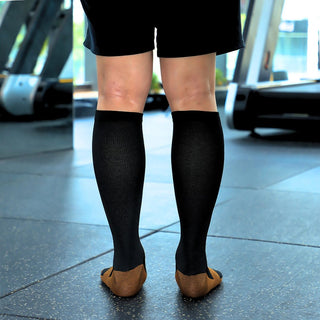 Copper Compression Socks White