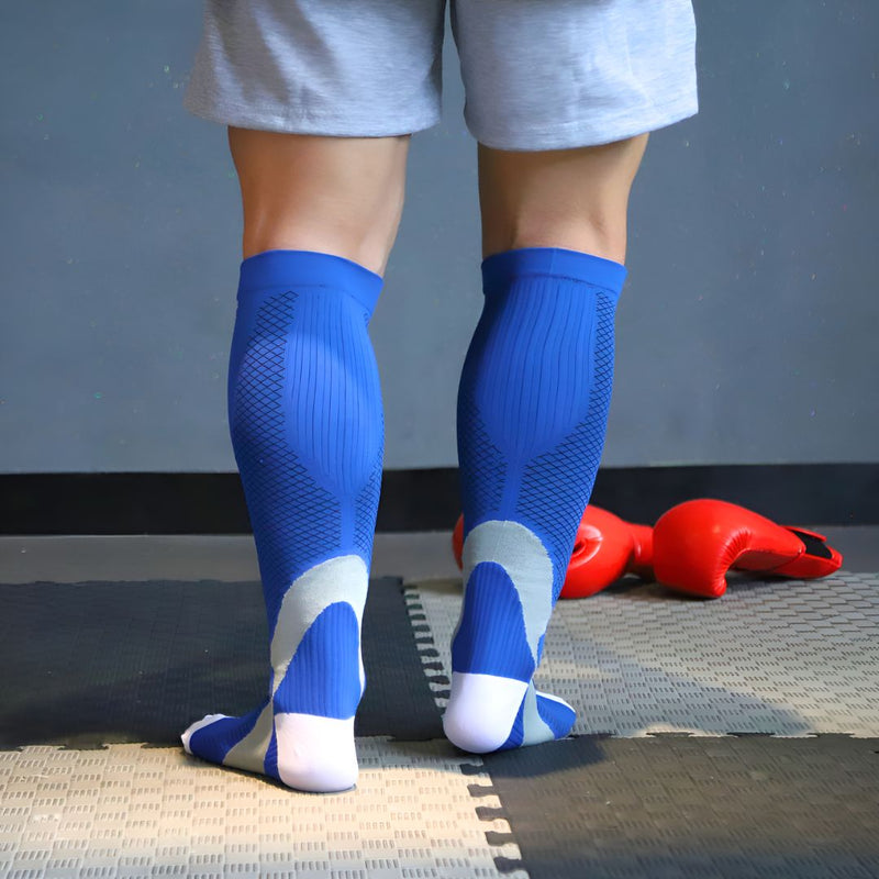 Vero Compression Socks Blue